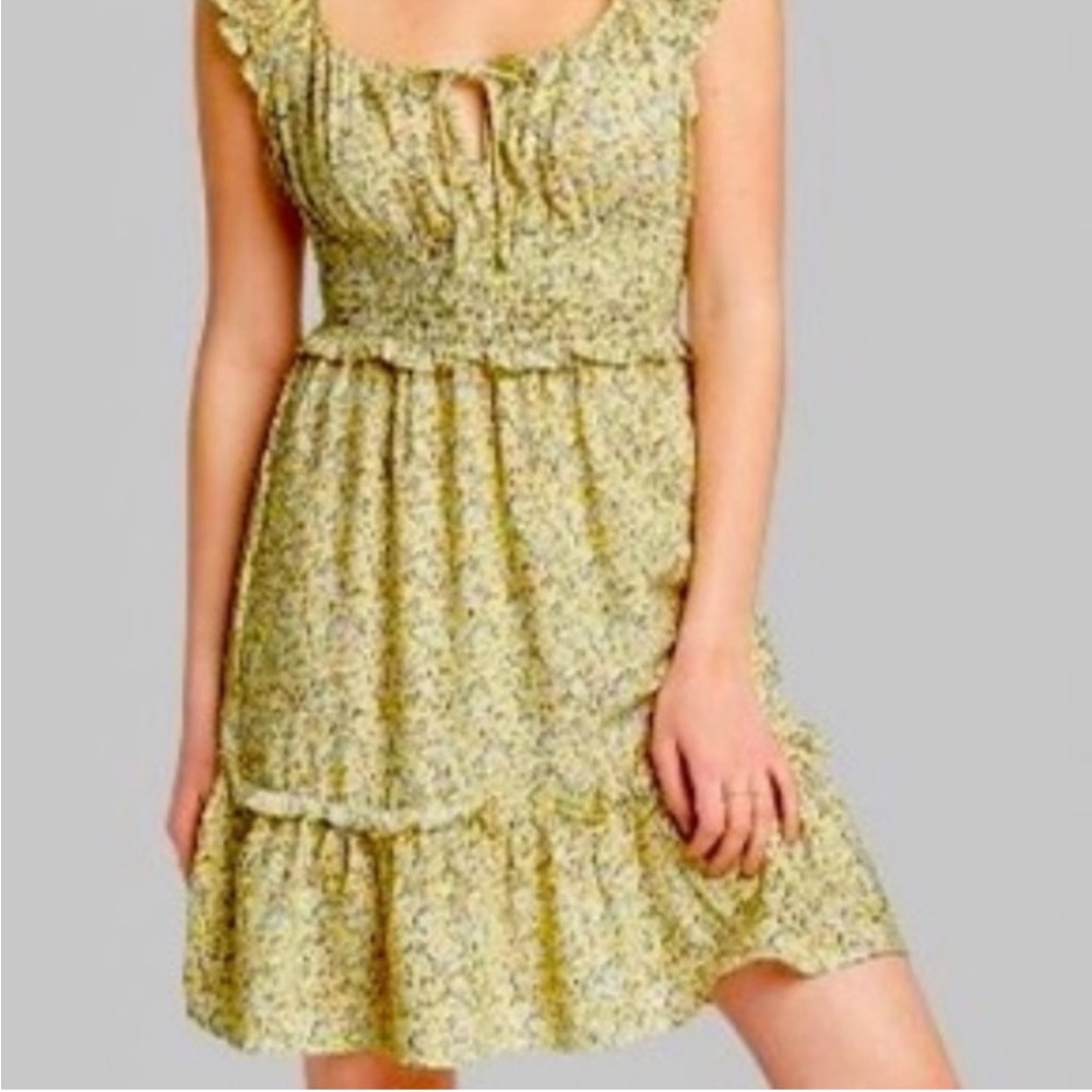 Wild Fable Floral Smocked BabyDoll Dress